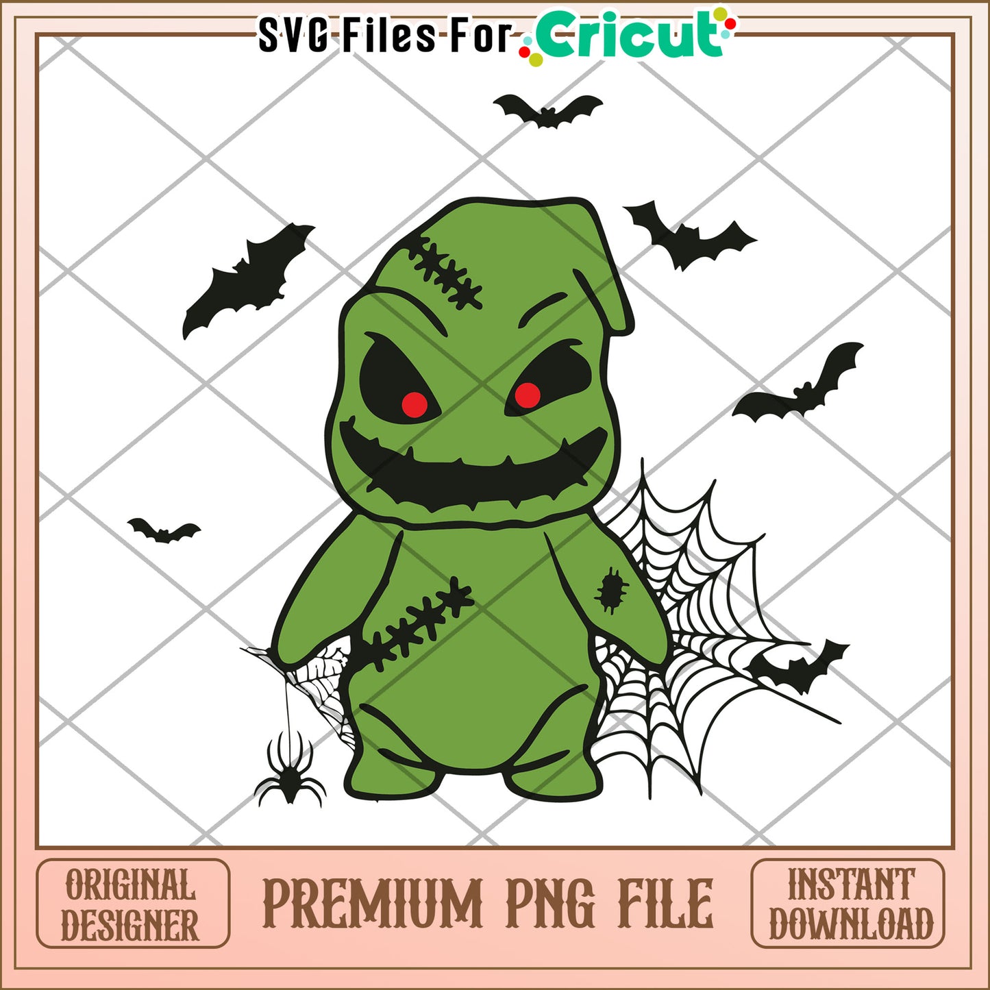 Chibi oogie boogie png, oogie boogie png, hallowen time png