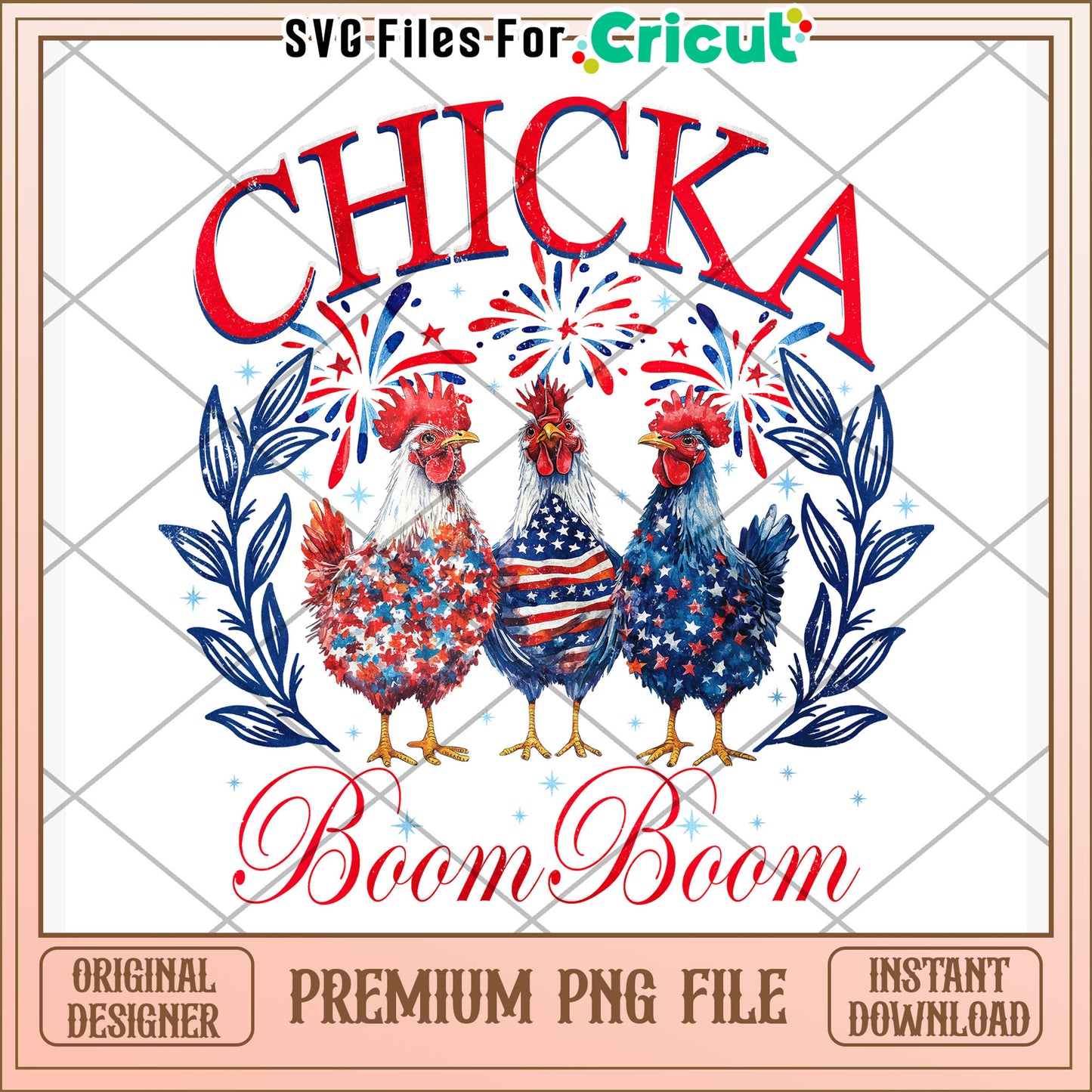 Chicka boom boom png, independence vibes png, patriotic theme png