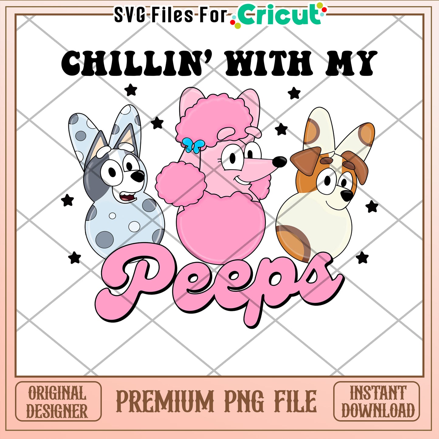 Chillin With My Peeps PNG