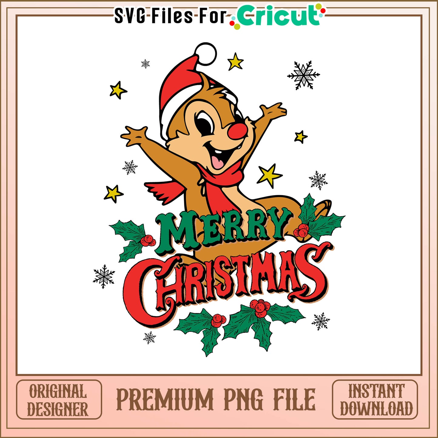 Chip disney merry christmas png, chip and dale disney Christmas png