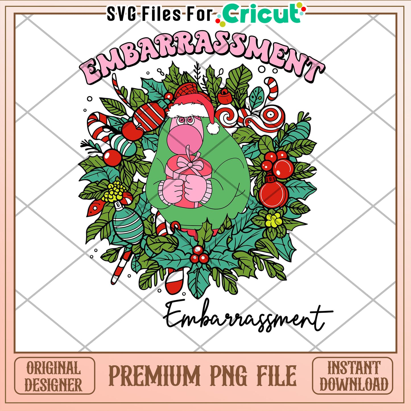 Christmas Embarrassment PNG Design