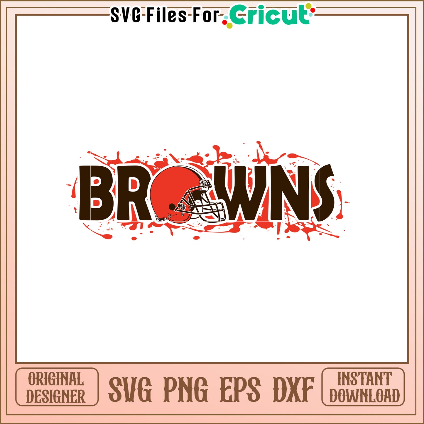 Cleveland Football Team SVG Design for Fans