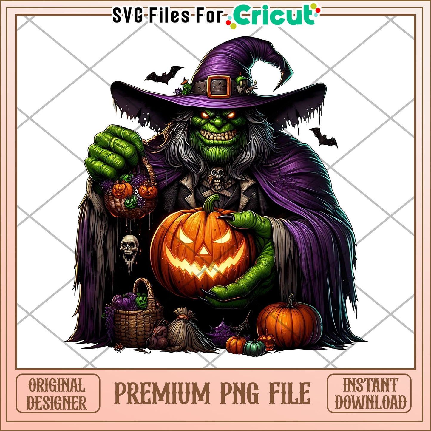 Creapy witch png, halloween season png, cute halloween png
