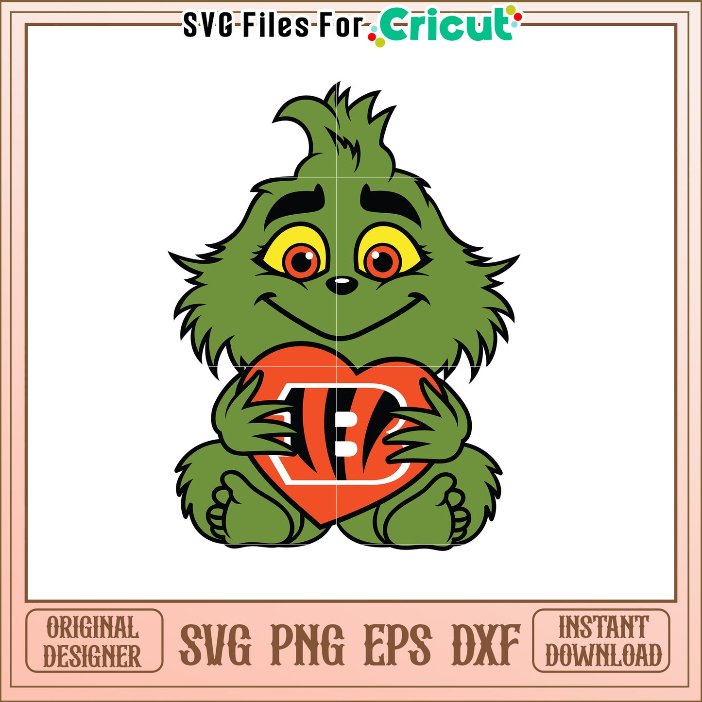 Cuddle with Your Favorite Green Mascot SVG Design