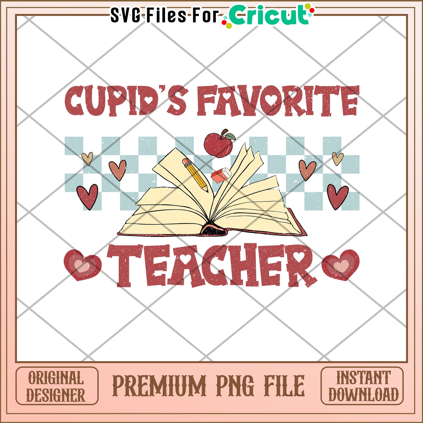 Cupids Favorite Teacher PNG Design