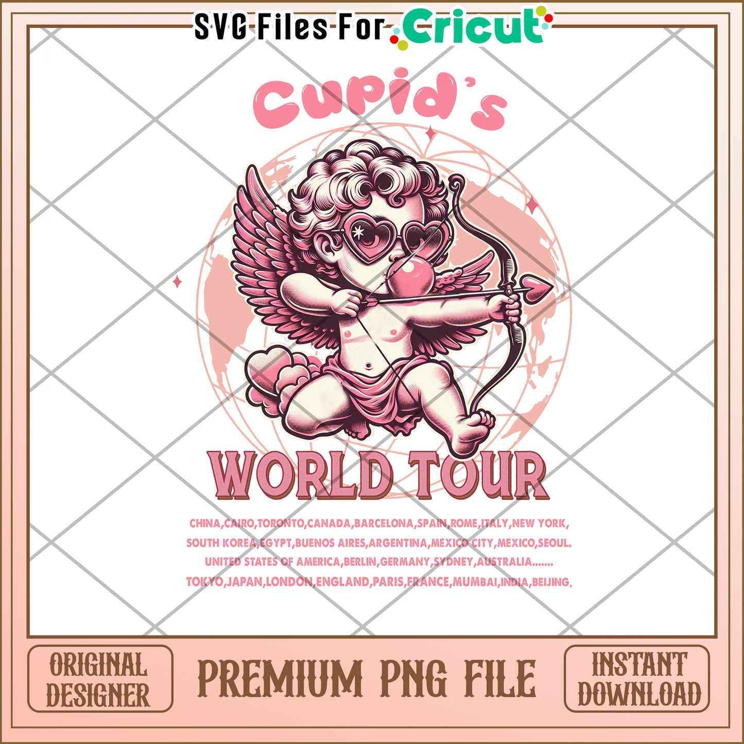 Cupids World Tour Premium PNG