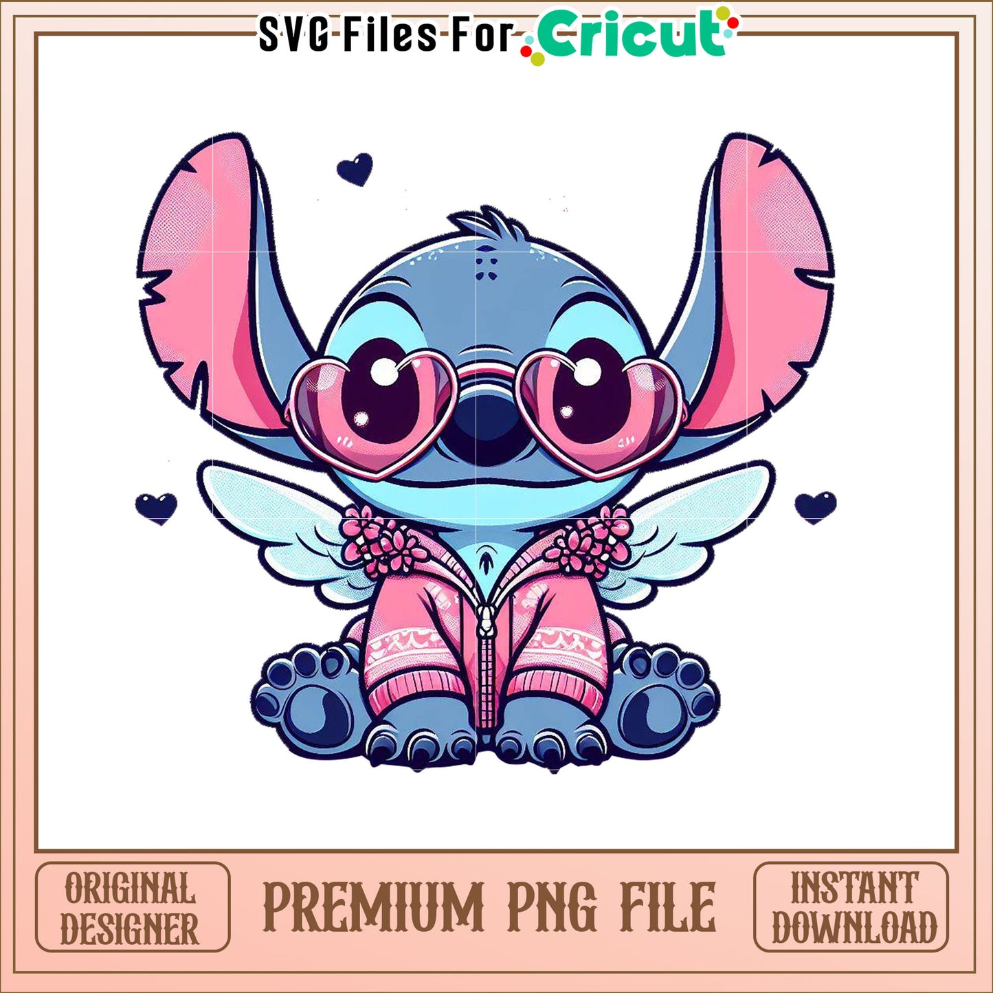 Cute Stitch PNG Image