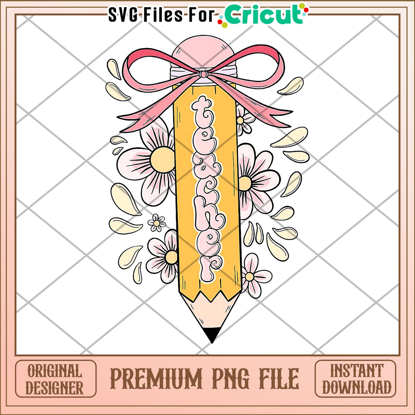 Cute and beautiful pencil png, cute stationery design png, back to school items png
