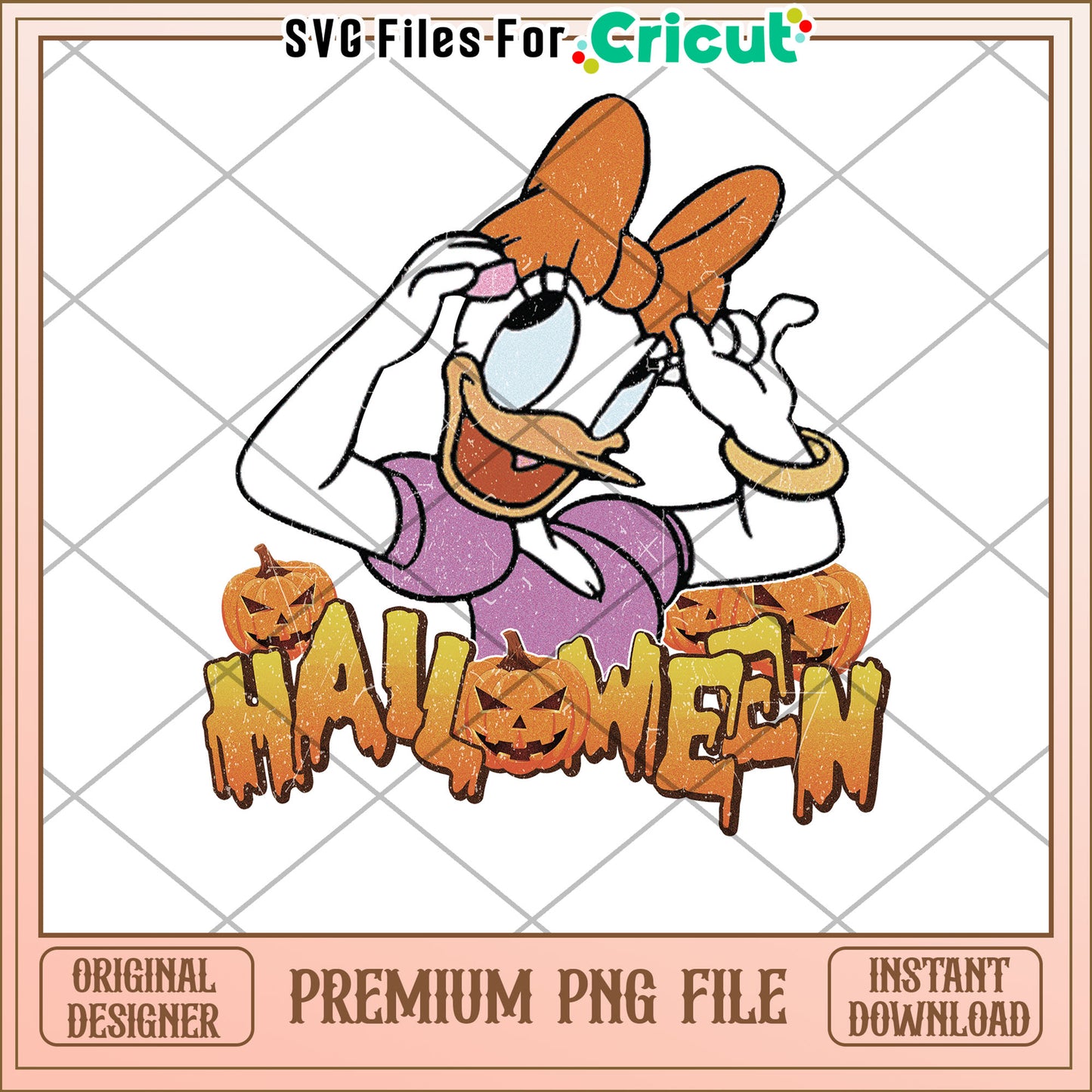 Cute daisy halloween png, halloween candy png, halloween pumpkin png
