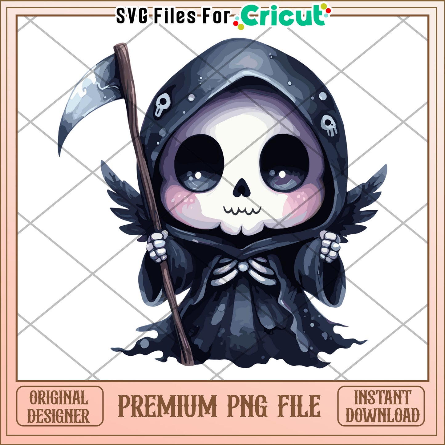 Cute death png, halloween drawings png, halloween jokes png