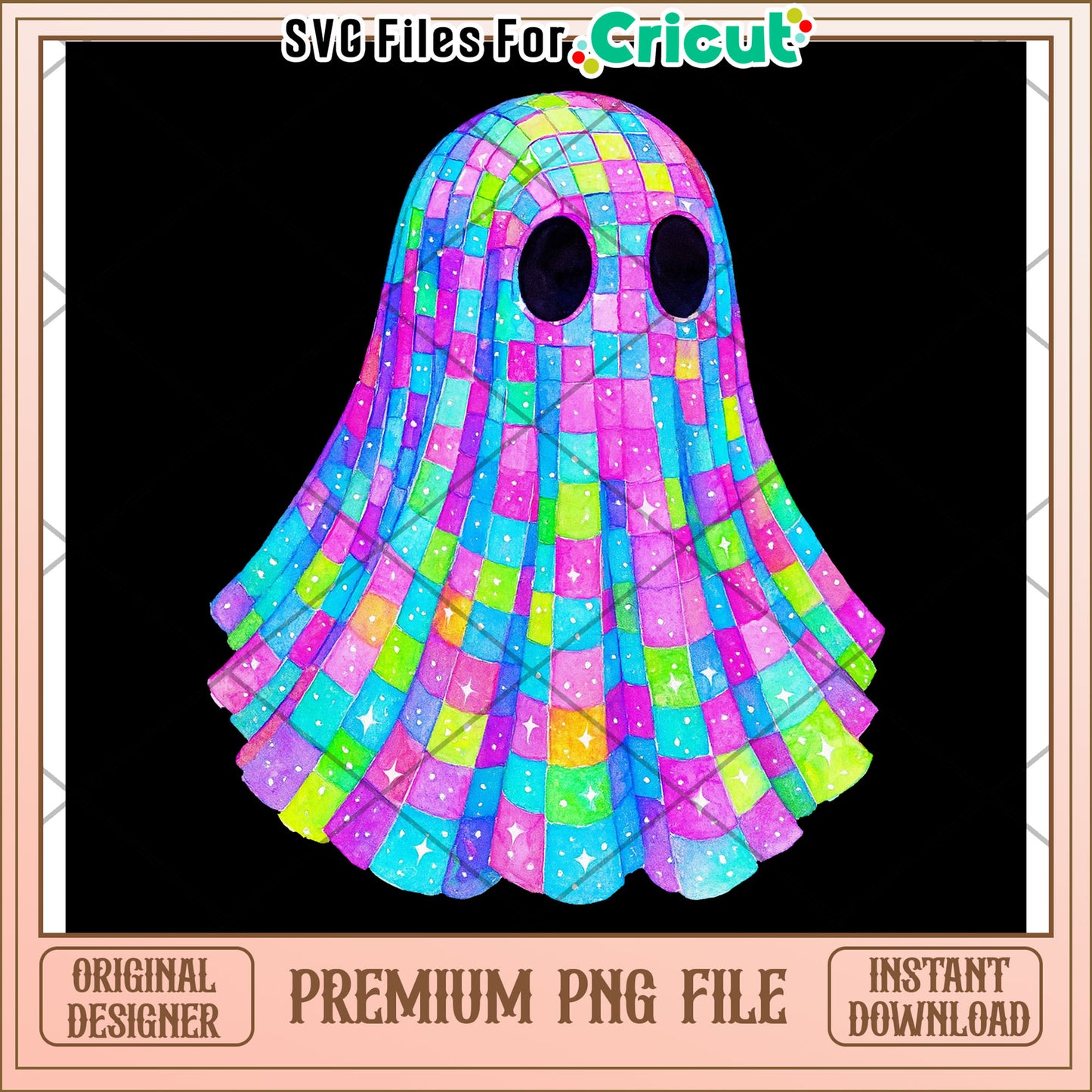 Cute halloween ghoul neon png, spirit halloween png, halloween candy png