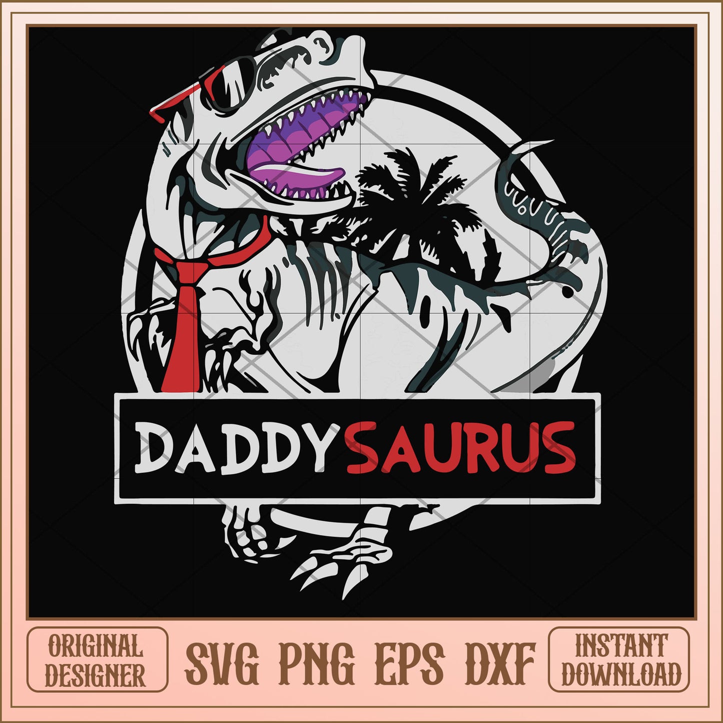 Daddysaurus dinosaurus svg, dinosaurus svg, funny svg