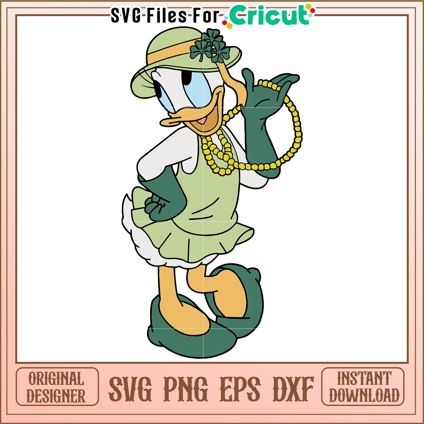 Daisy Duck SVG PNG EPS DXF Download