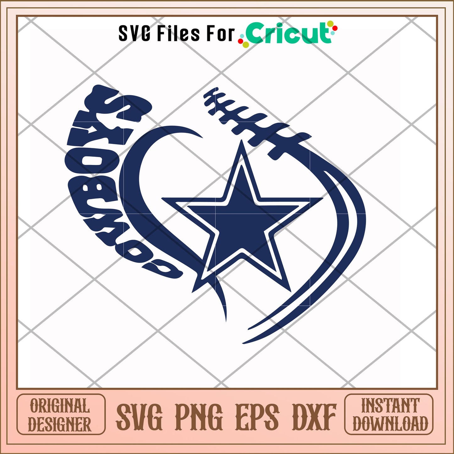 Dalals Cowboys logo design svg, Dalals Cowboys svg, new nfl svg