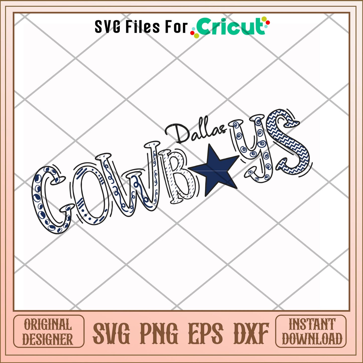 Dalals Cowboys nfl football team svg, Dalals Cowboys svg, new nfl svg