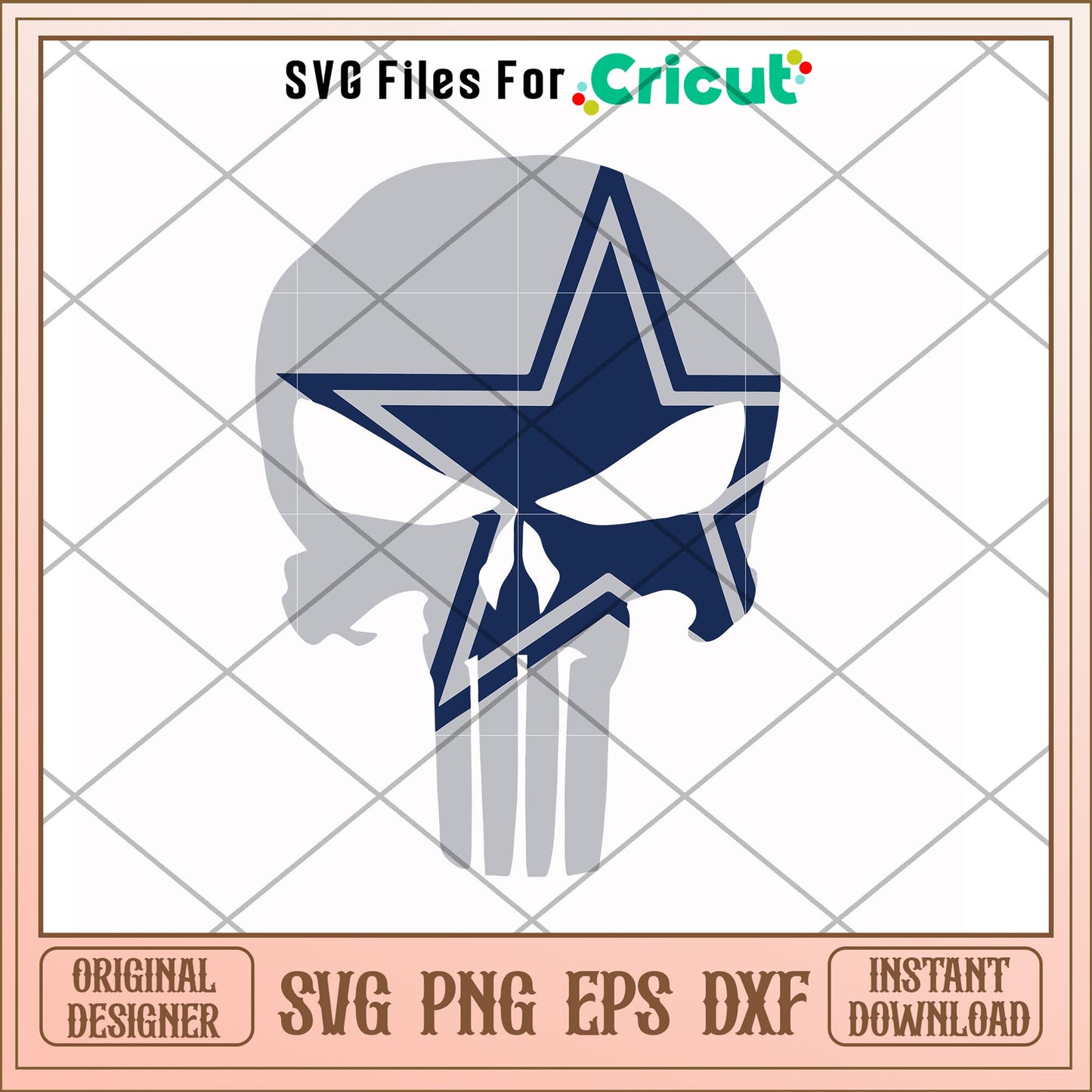 Dalals Cowboys skull svg, Dalals Cowboys svg, new nfl svg