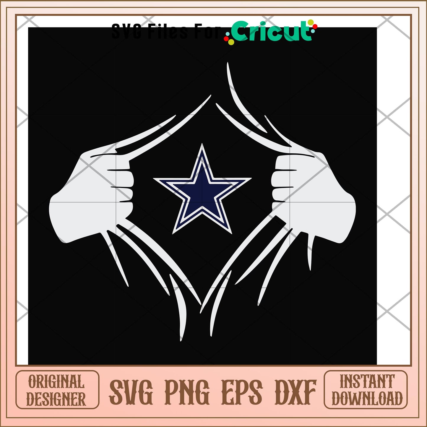 Dalals Cowboys superhero black svg, Dalals Cowboys svg, new nfl svg