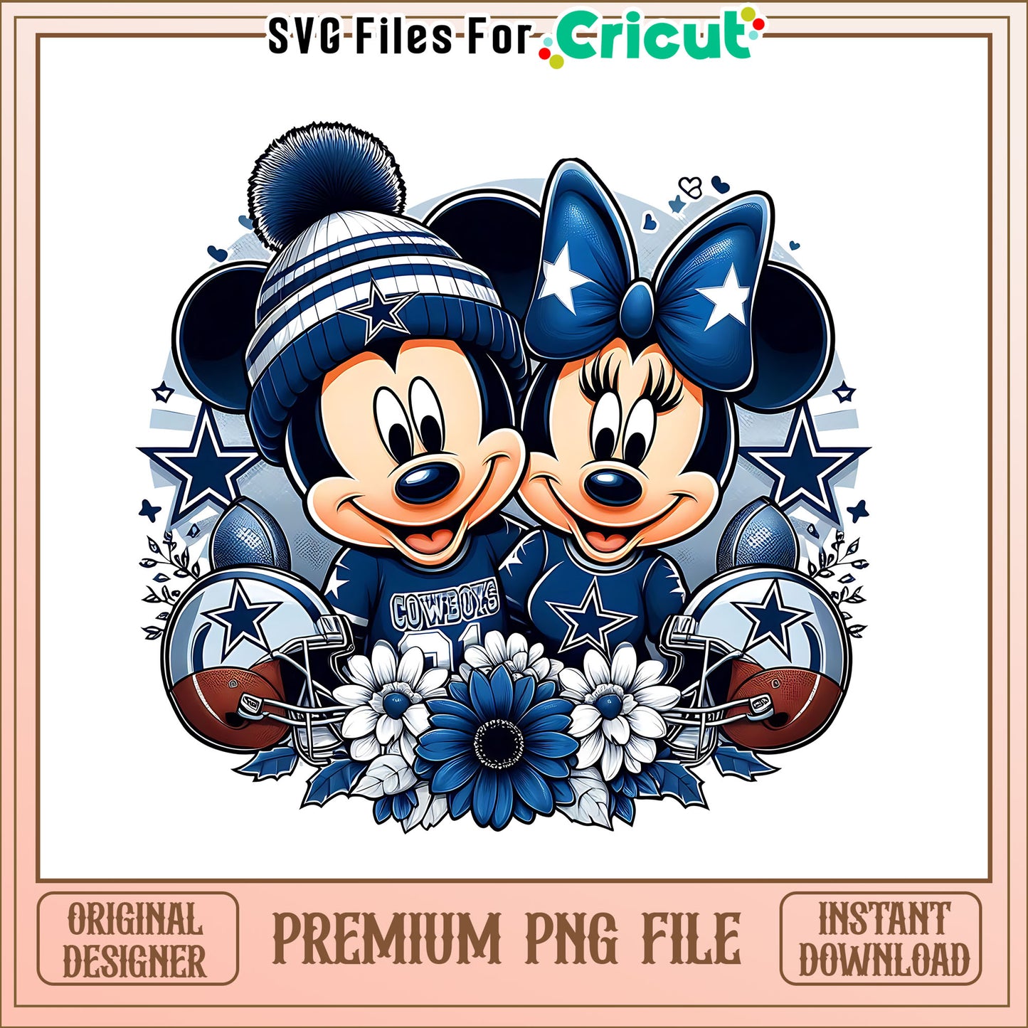 Dallas Cowboys Mickey rugby ball png, Dallas Cowboys png, NFL png