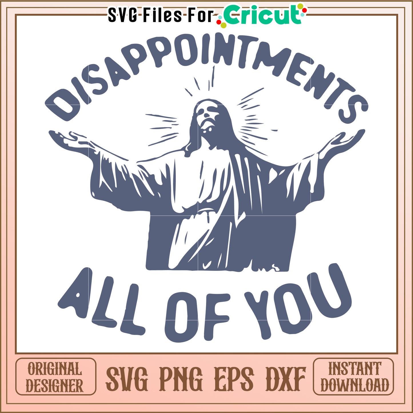 Disappointments art design featuring outstretched hands, bold statement piece