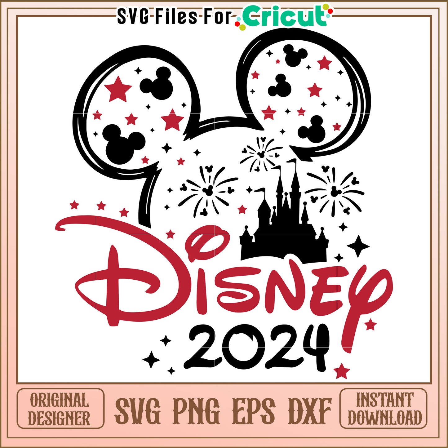 Disney 2024 SVG Design Download