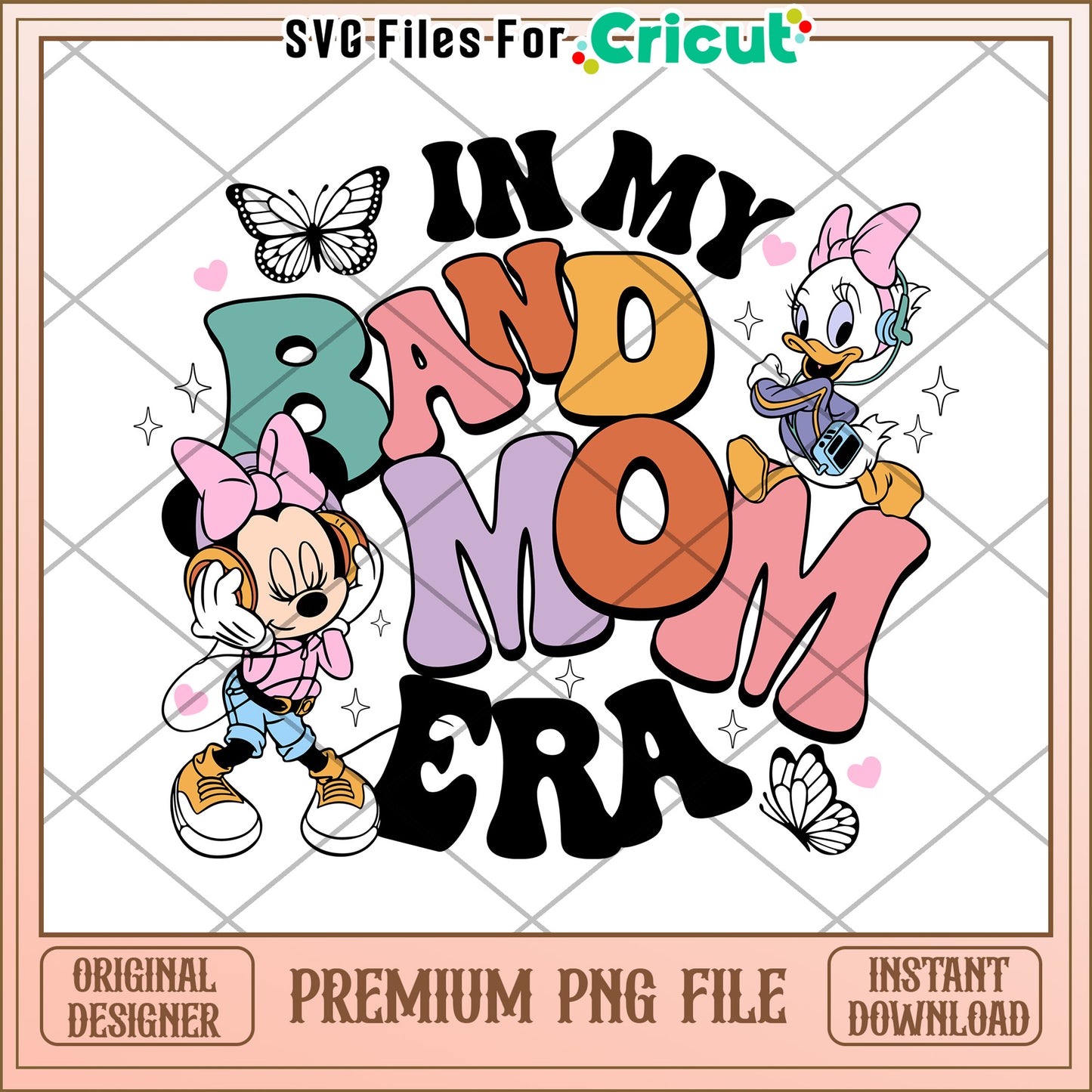 Disney Band Mom Era PNG