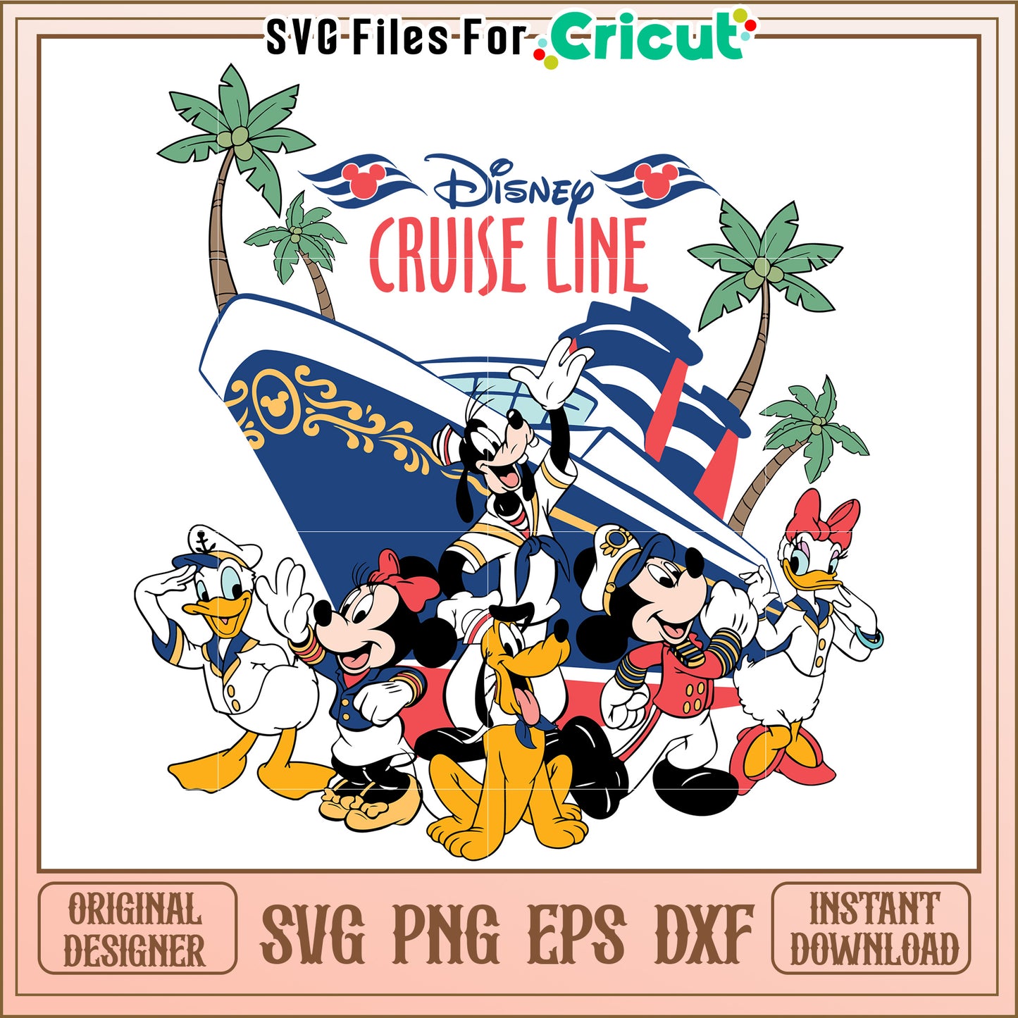 Disney Cruise Line SVG Design Download