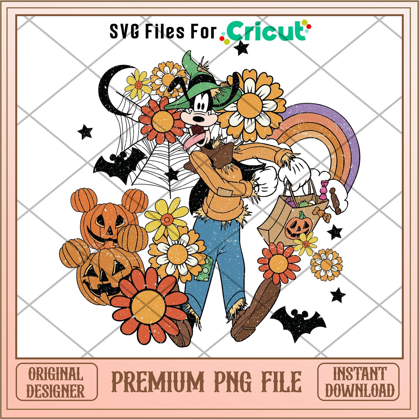 Disney Halloween Goofy png, Disney characters png, Digital Download