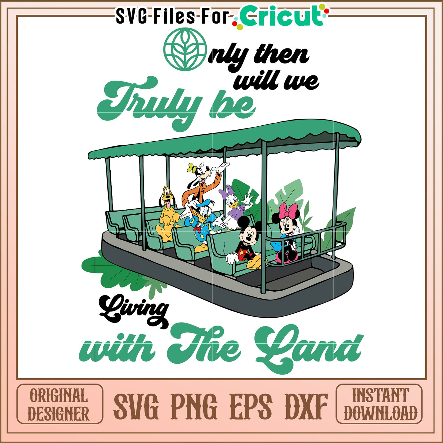 Disney Living with the Land SVG