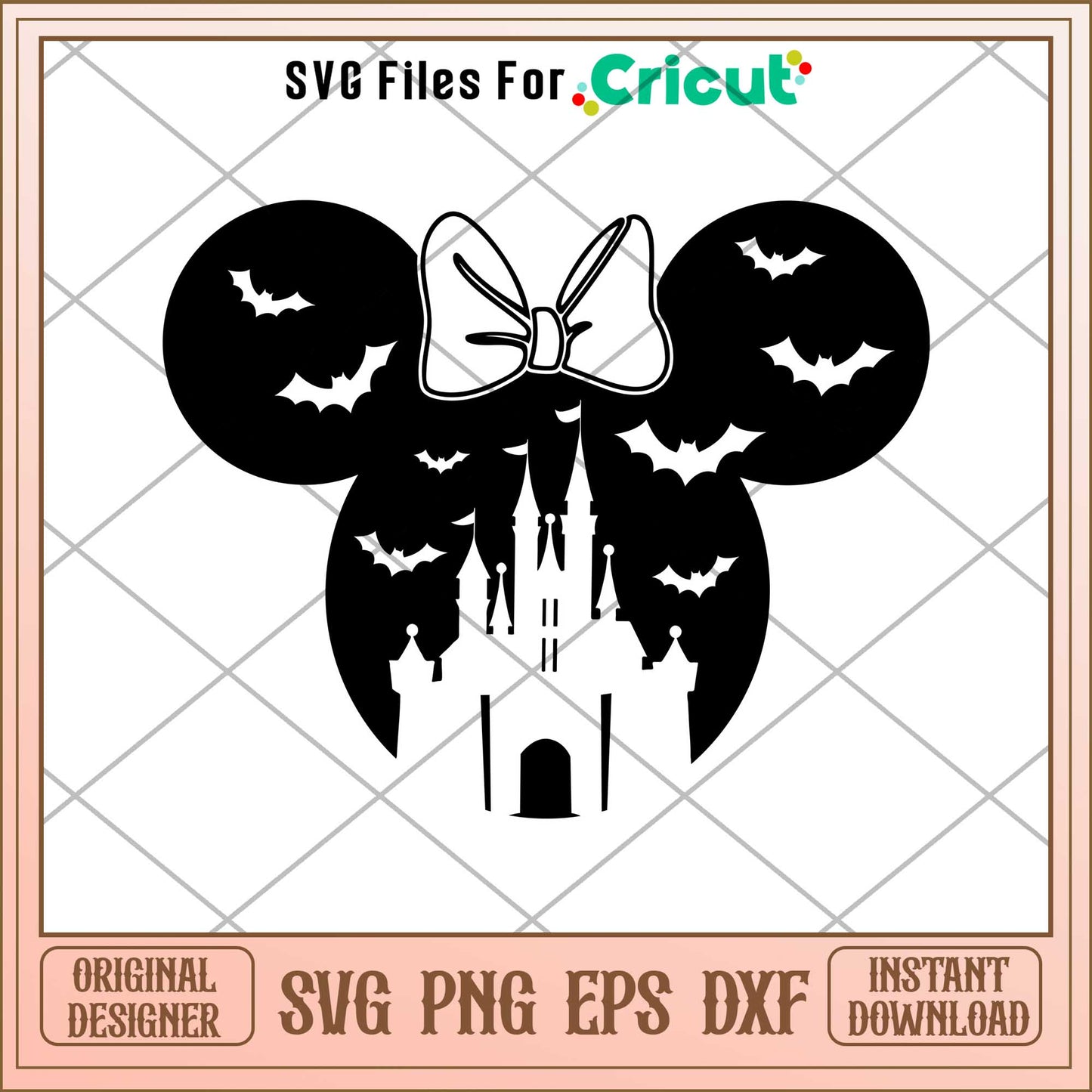 Disney Minnie mouse Halloween svg, Disney characters svg, Digital Download