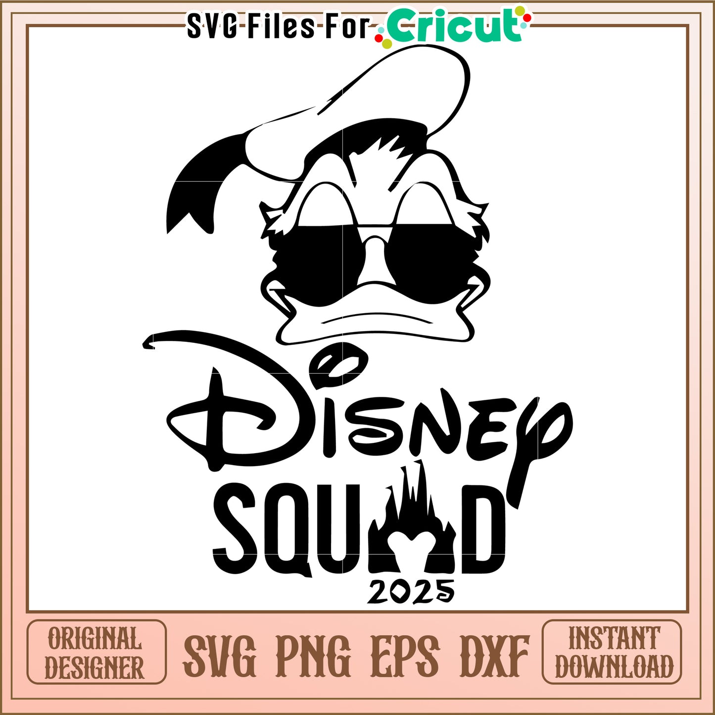 Disney Squad 2025 SVG Cut File