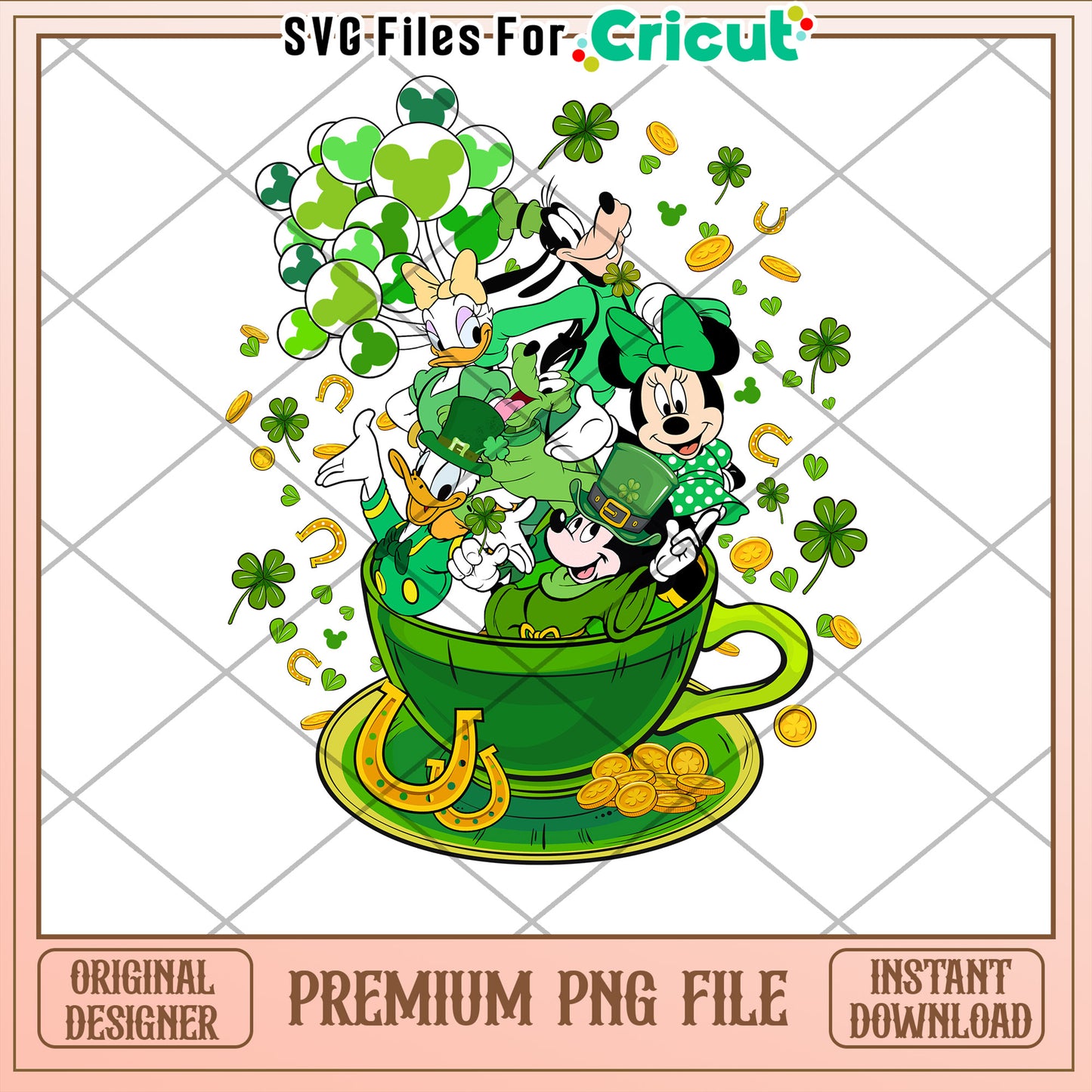Disney St Patricks Day PNG Design