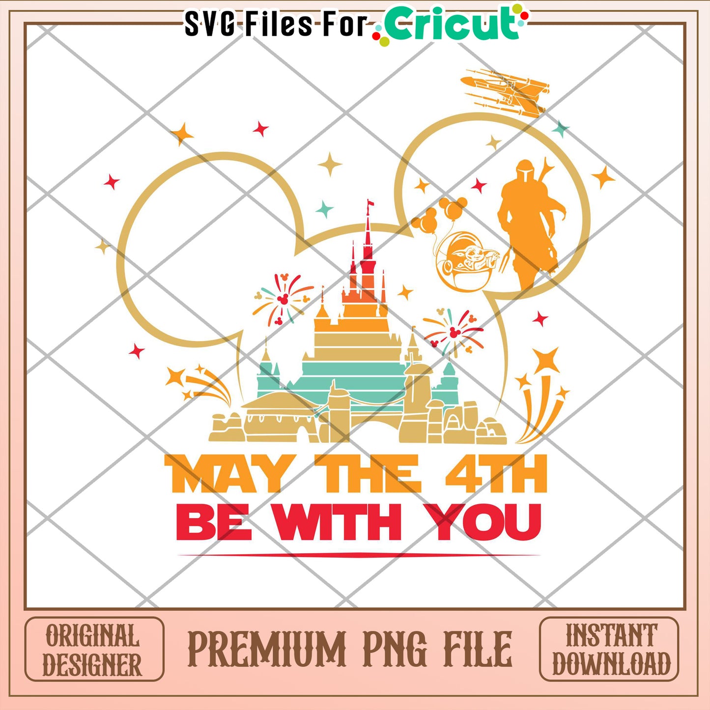 Disney Star Wars May 4th PNG