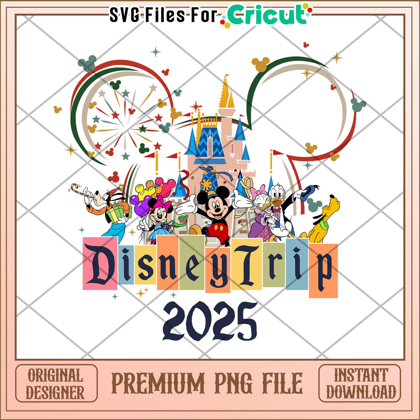 Disney Trip 2025 PNG Download