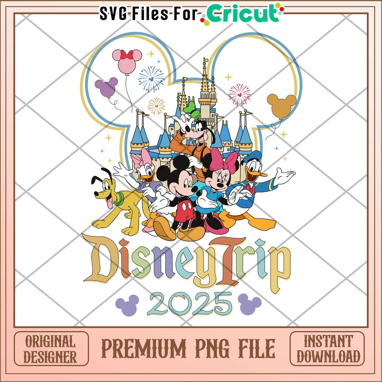 Disney Trip 2025 PNG Image Download