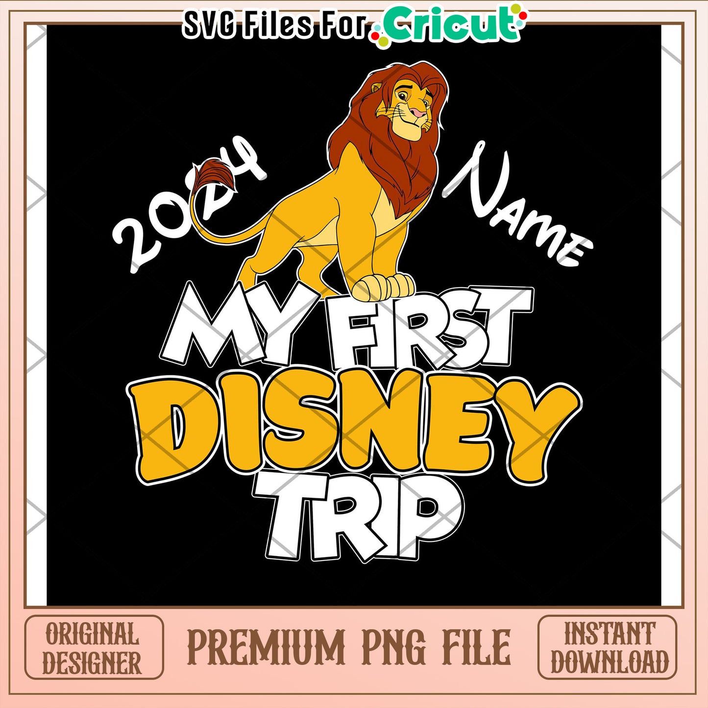 Disney Trip PNG My First Disney Trip Design
