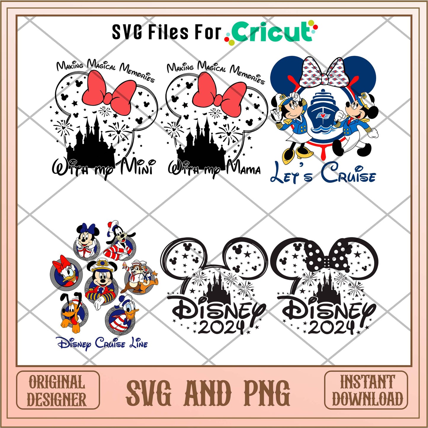 Disney Mickey head 2024 svg bundle