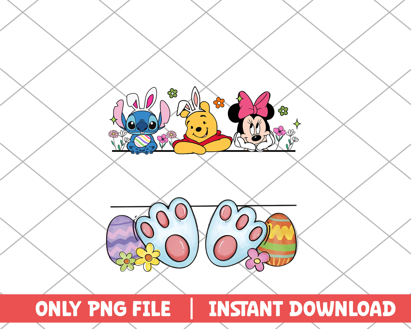 Disney custom name easter png