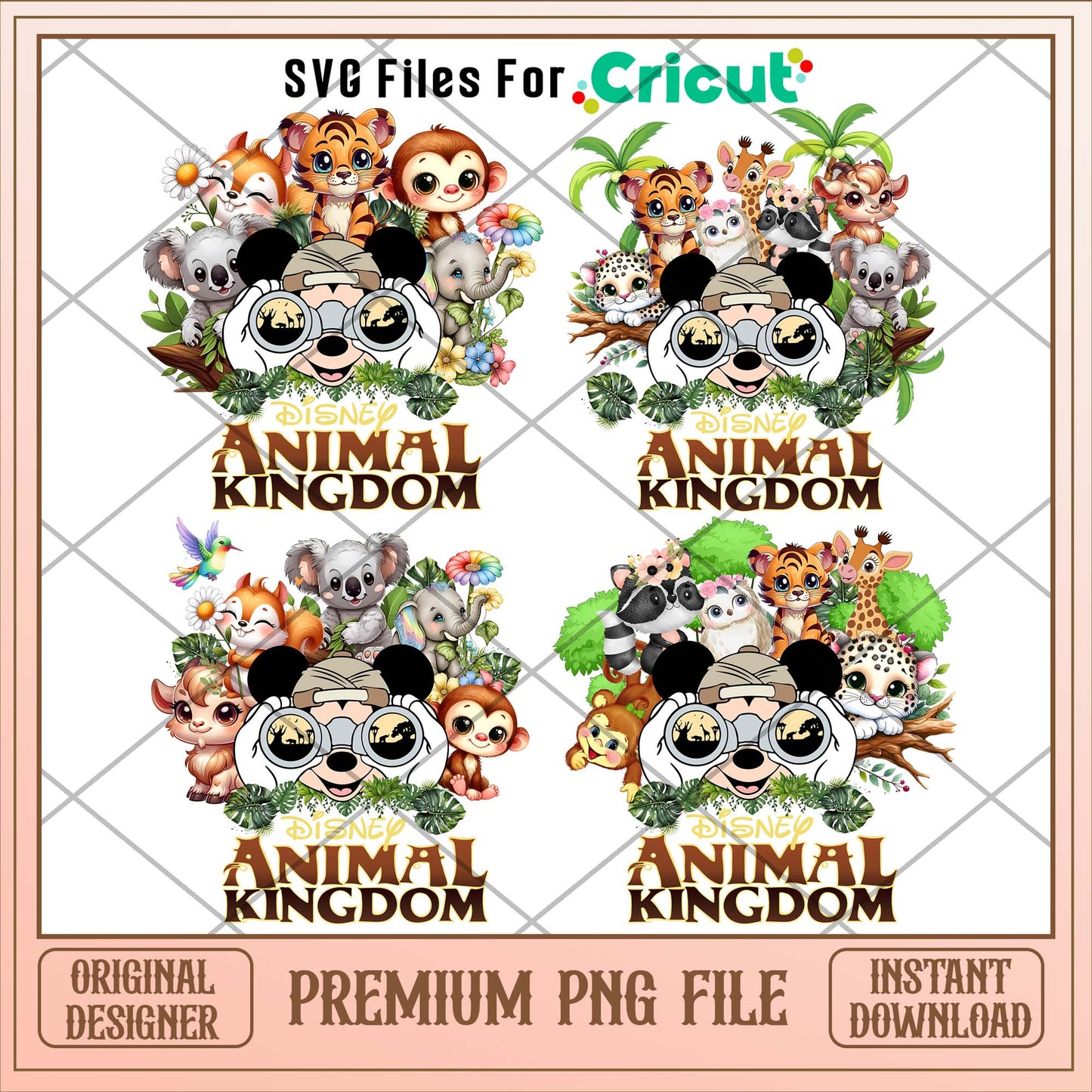 Disney friends animal kingdom png bundle ver 2