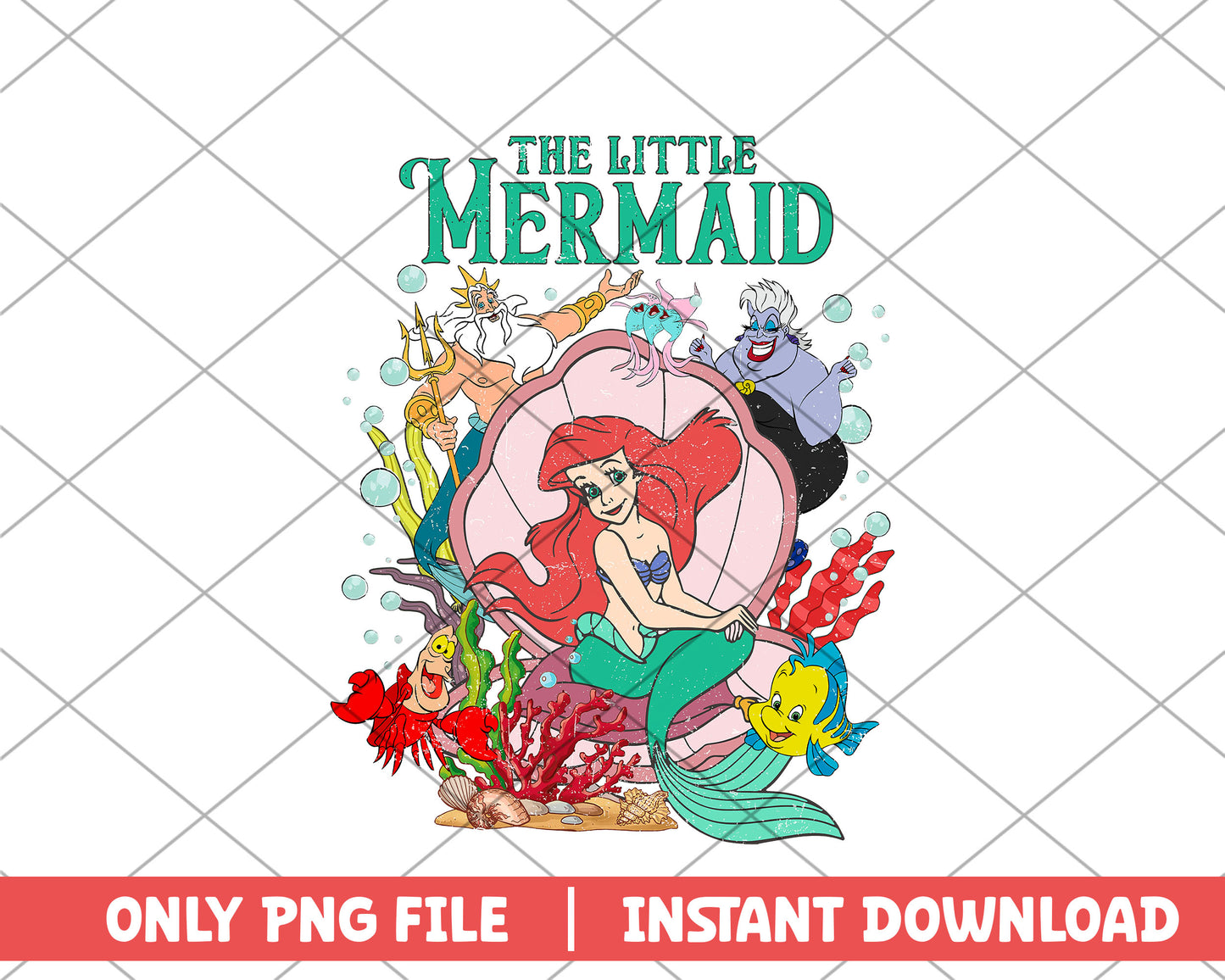 Disney the little mermaid disney png