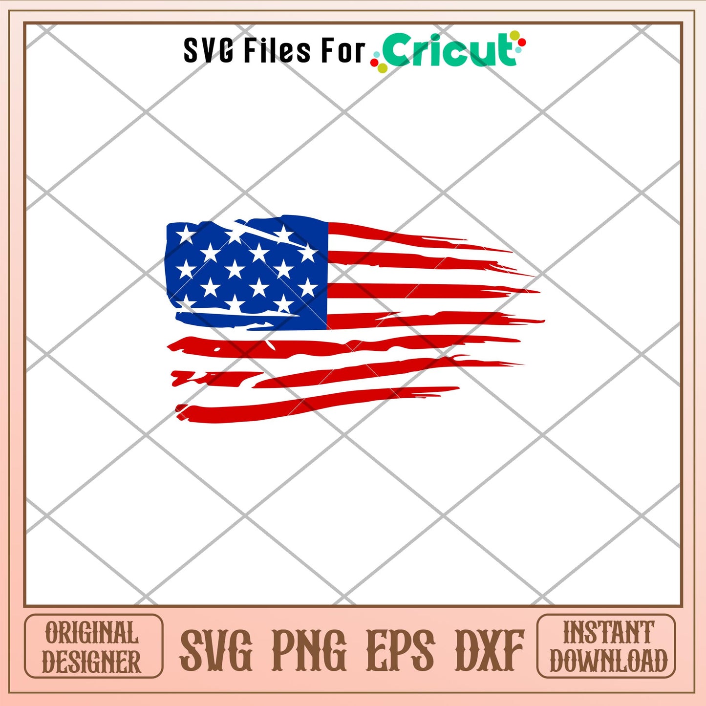 Distressed American Flag, Distressed American Flag Svg