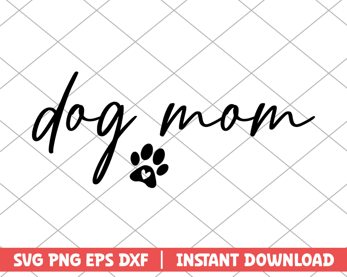 Dog mom mothers day svg