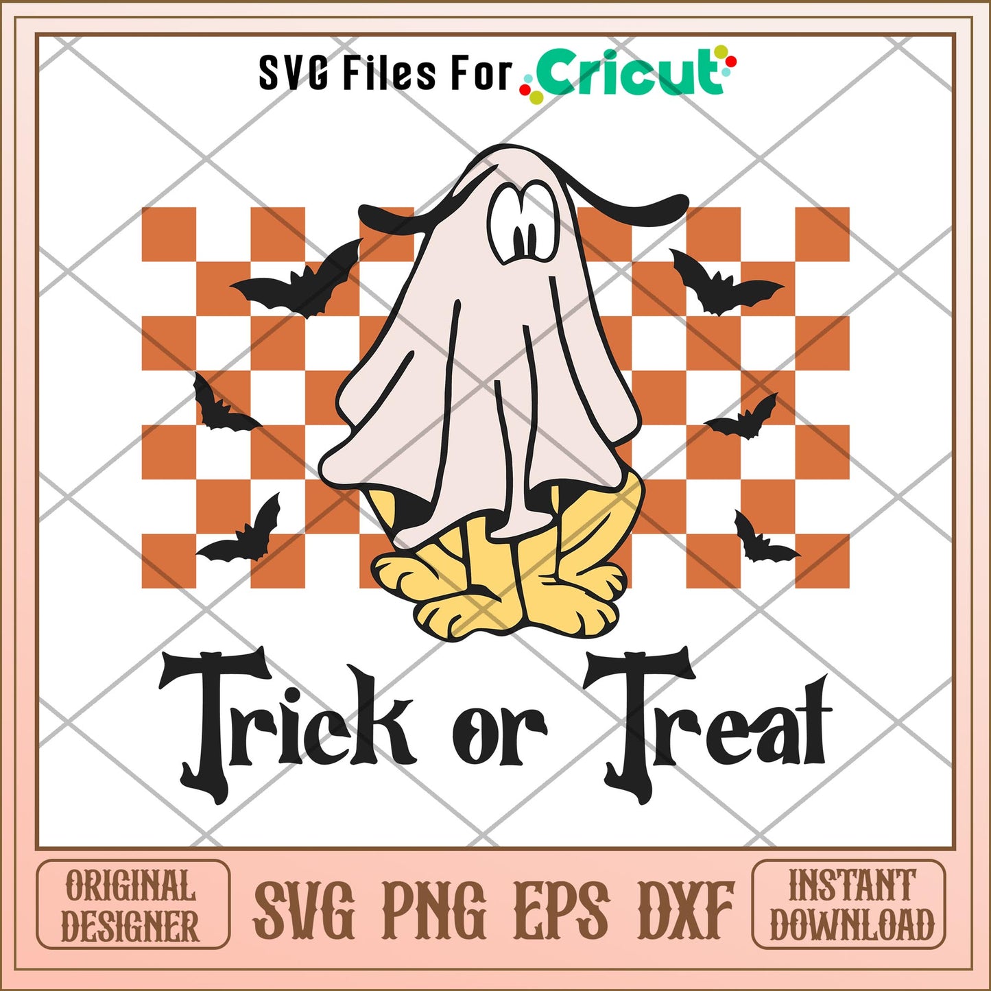 Dog pluto Trick or Treat svg, Disney characters svg, Digital Download