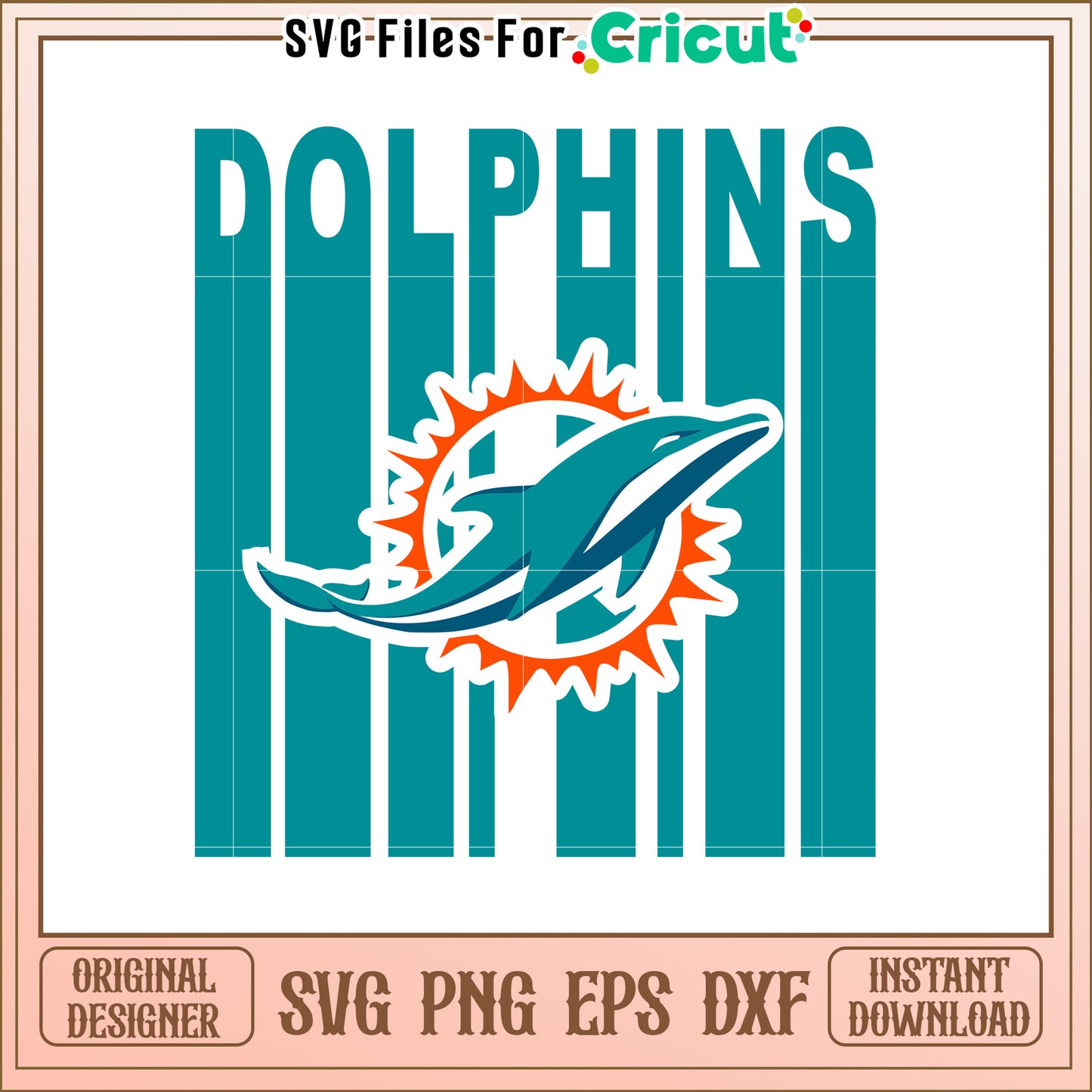 Dolphins SVG Design for Fans and Creatives