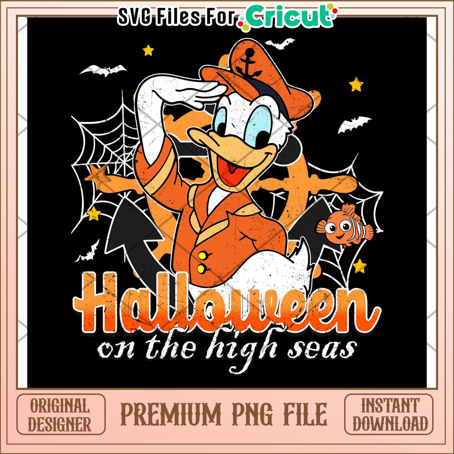 Donald hlw on the hight street png, hallow png, halloween wallpaper png