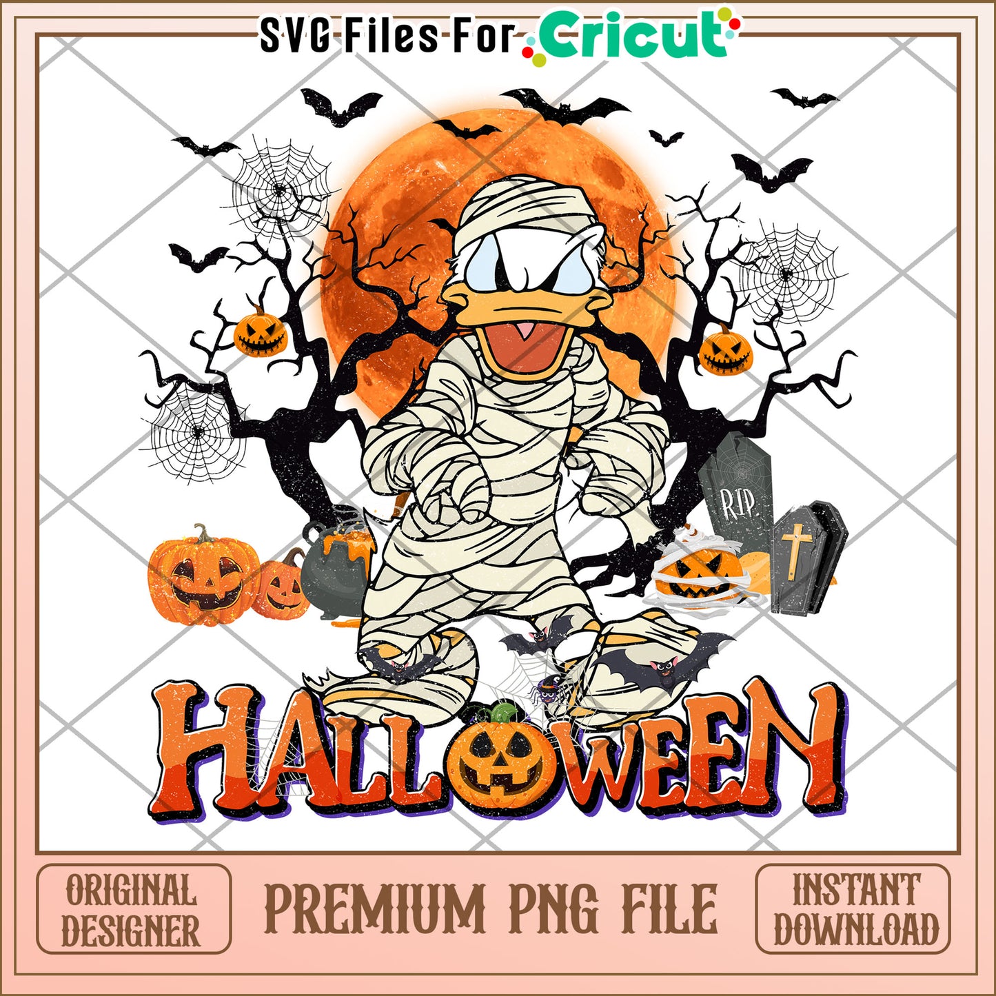 Donald mummy png, halloween ends png, halloween party png