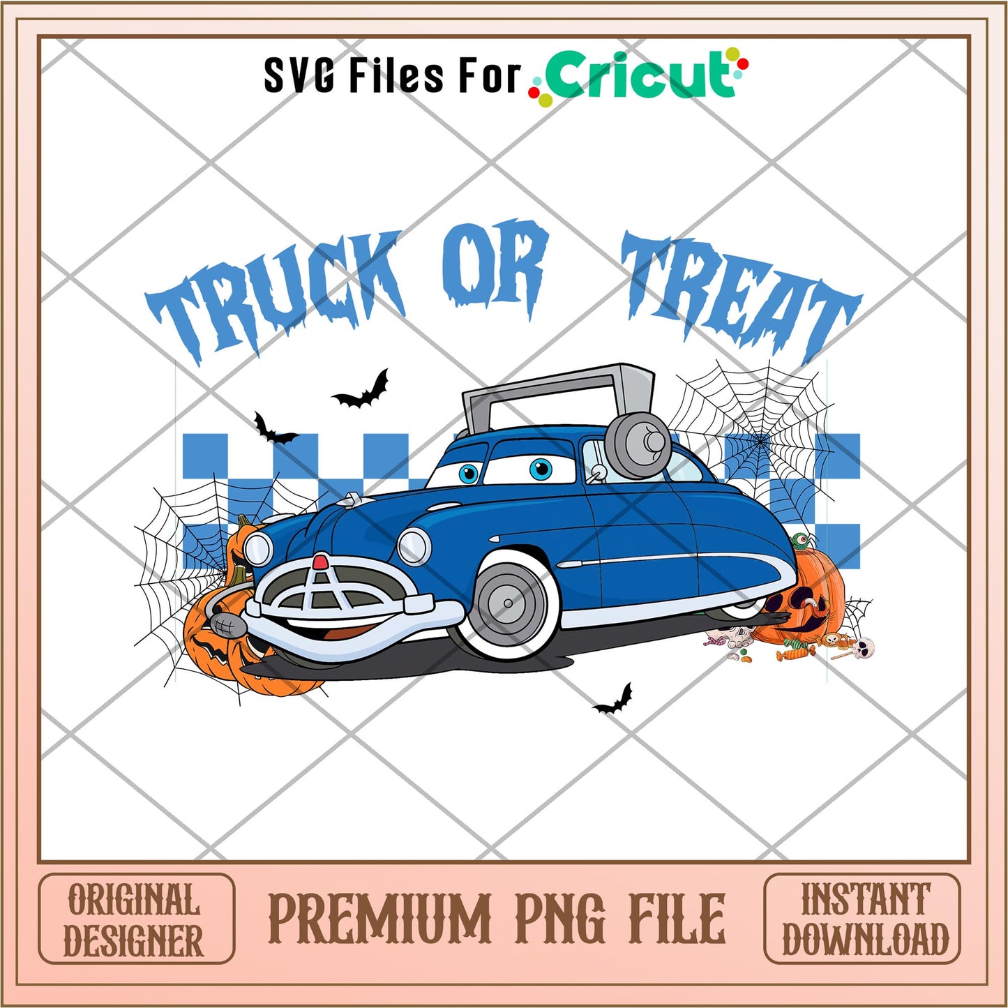Dr. Hudson Cars Truck or treat png, cars png, digital download