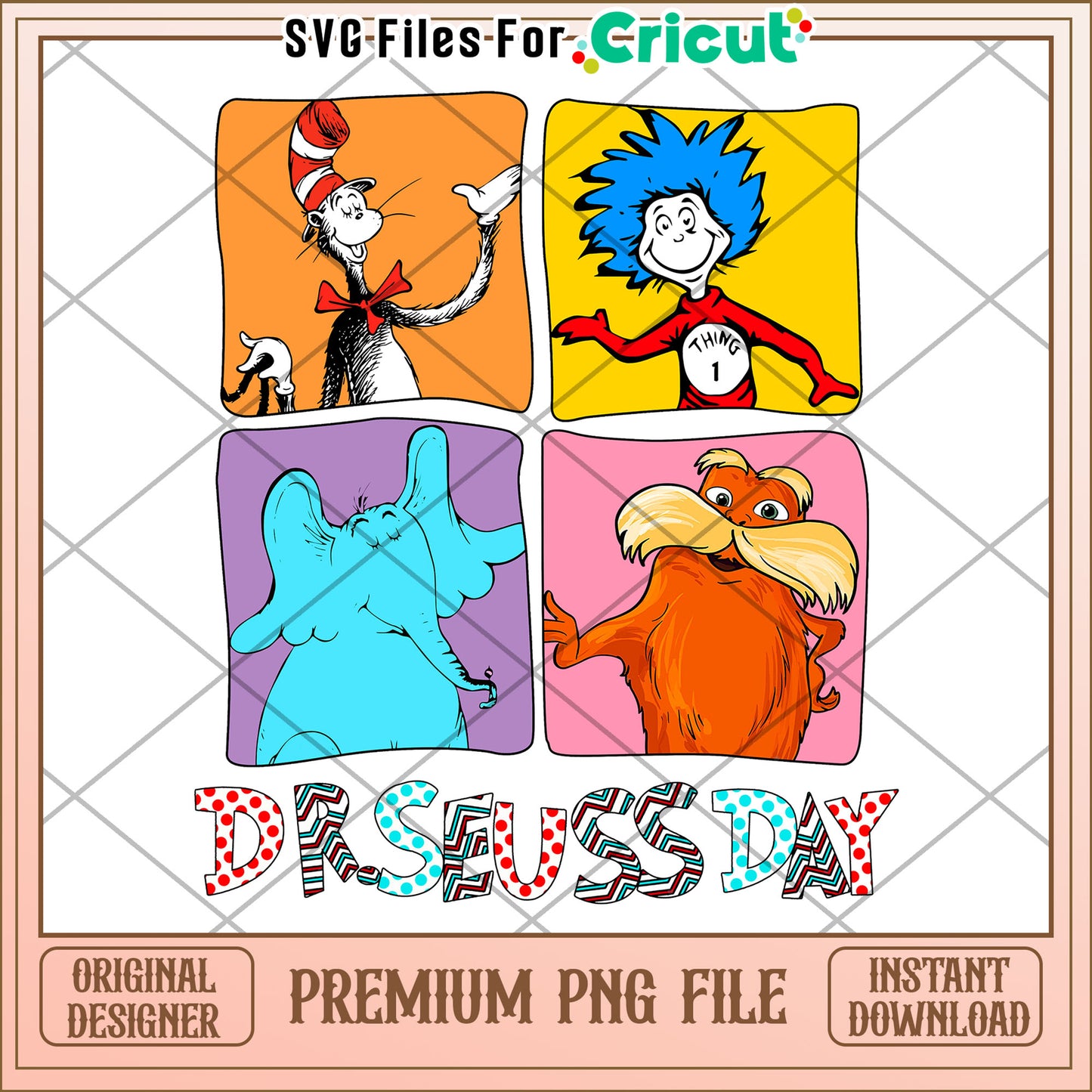 Dr Seuss Day PNG Design Download