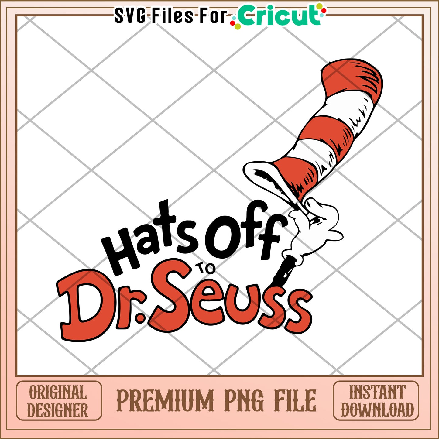 Dr Seuss Hats Off PNG Image Download