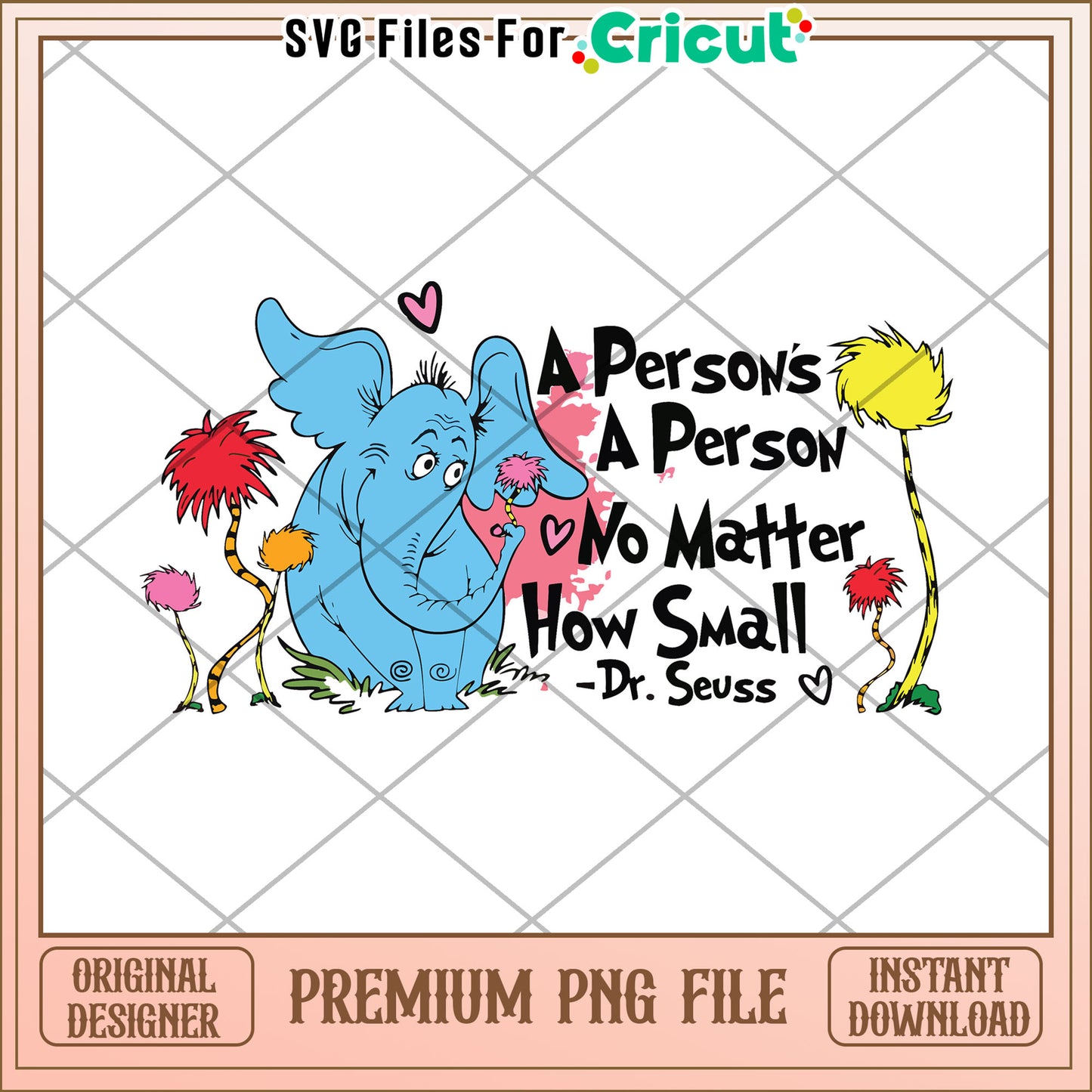 Dr Seuss PNG A Person's a Person