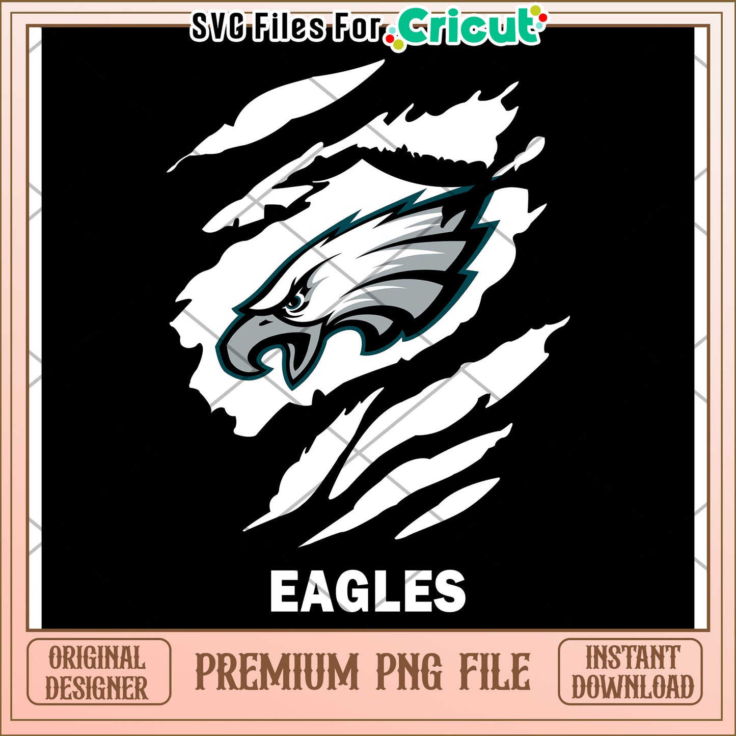 Eagles PNG file for Cricut, premium design for instant download